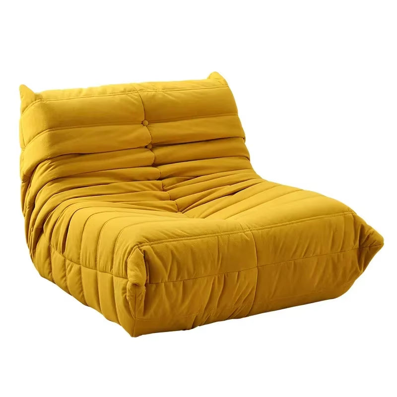 Caterpillar Sofa Simple Tatami Single Sofa Living Room Recliner Celebrity Balcony Casual Lazy Sofa Rocking Chair Furniture